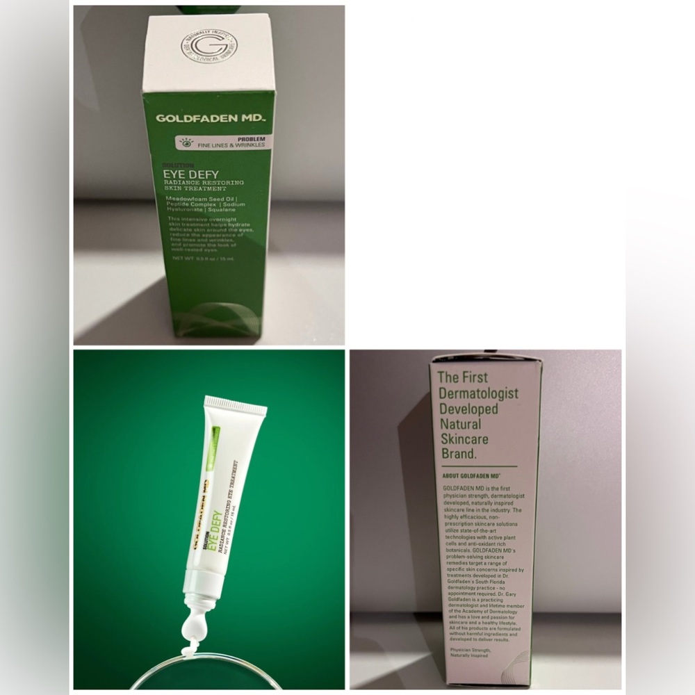 Goldfaden MD Eye Defy Eye Cream - Green